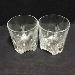 New Crystal Clear Glass Tumblers-set of 4